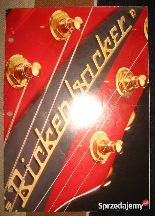 Rickenbacker katalog gitarplakat Kępice