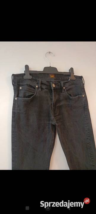 Czarne męskie oryginalne spódnice Lee Luke