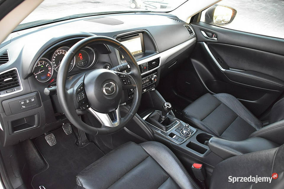 Mazda CX5 20B 165 LIFT Led Navi Skóra Gwarancja komputer pokładowy CX-5 mazowieckie Nowe Kucice