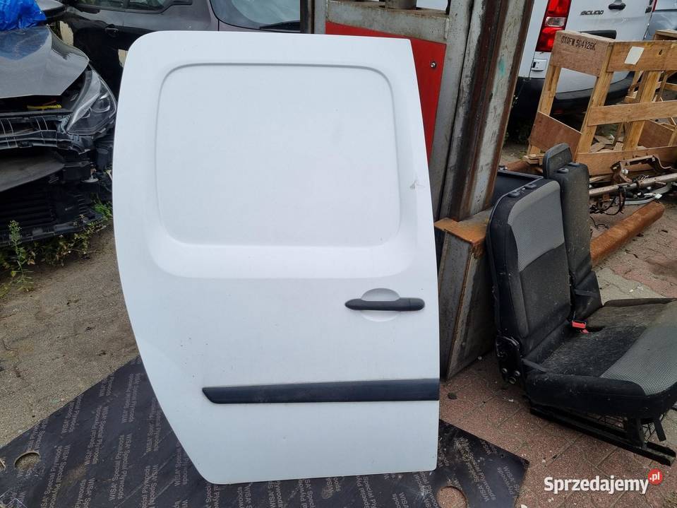 DRZWI PRZESUWNE PRAWE BOCZNE RENAULT KANGOO III osobowe Drzwi wielkopolskie