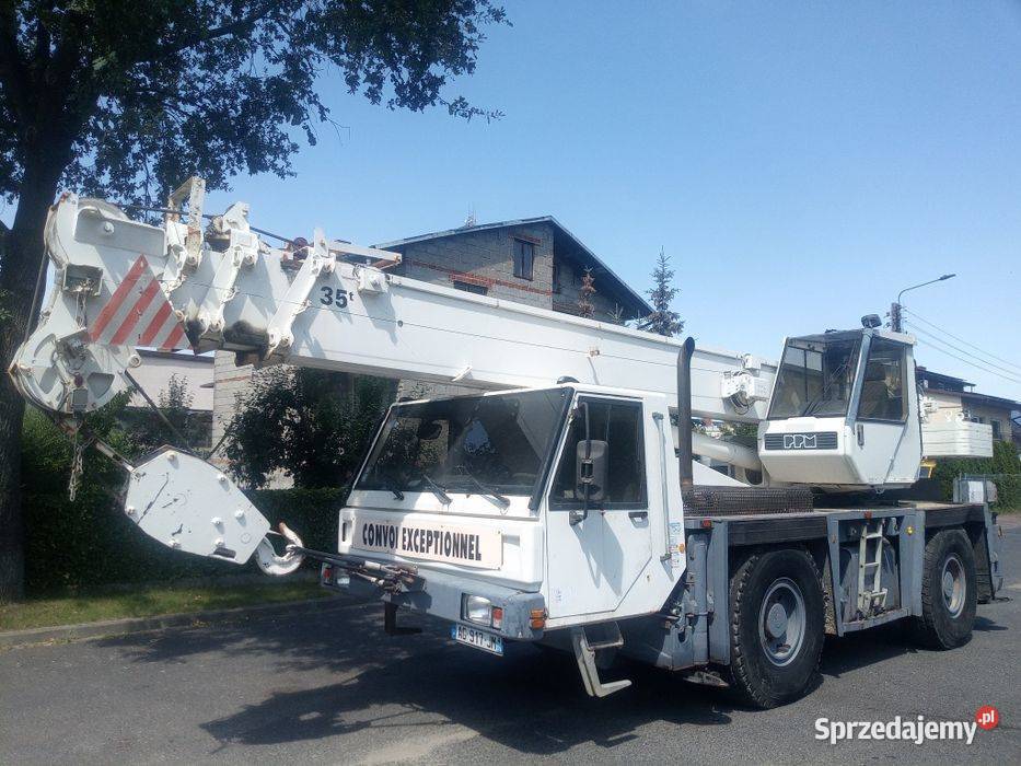 Dżwig żuraw PPM ATT400 TEREX sprowadzony z FR Dźwigi samochodowe Koło