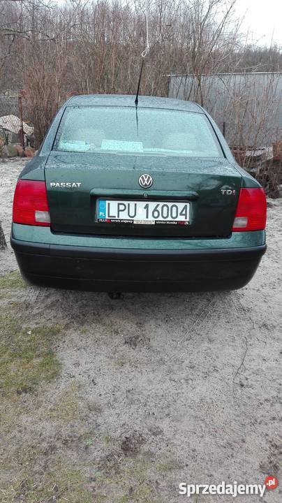 Volkswagen passat b5 19 tdi produkcji 1998 nieuszkodzony lubelskie sprzedam