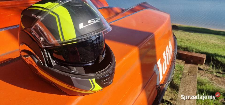 KASK szczękowy MOTOCYKLOWY 59 LS2 VALIANT CZYSTY Tarnowskie Góry