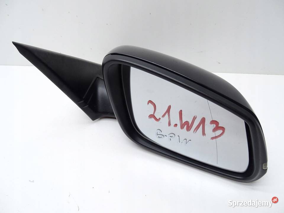 LUSTERKO PRAWE PRAWY PRZÓD BMW F30 F31 BLACK sprzedam