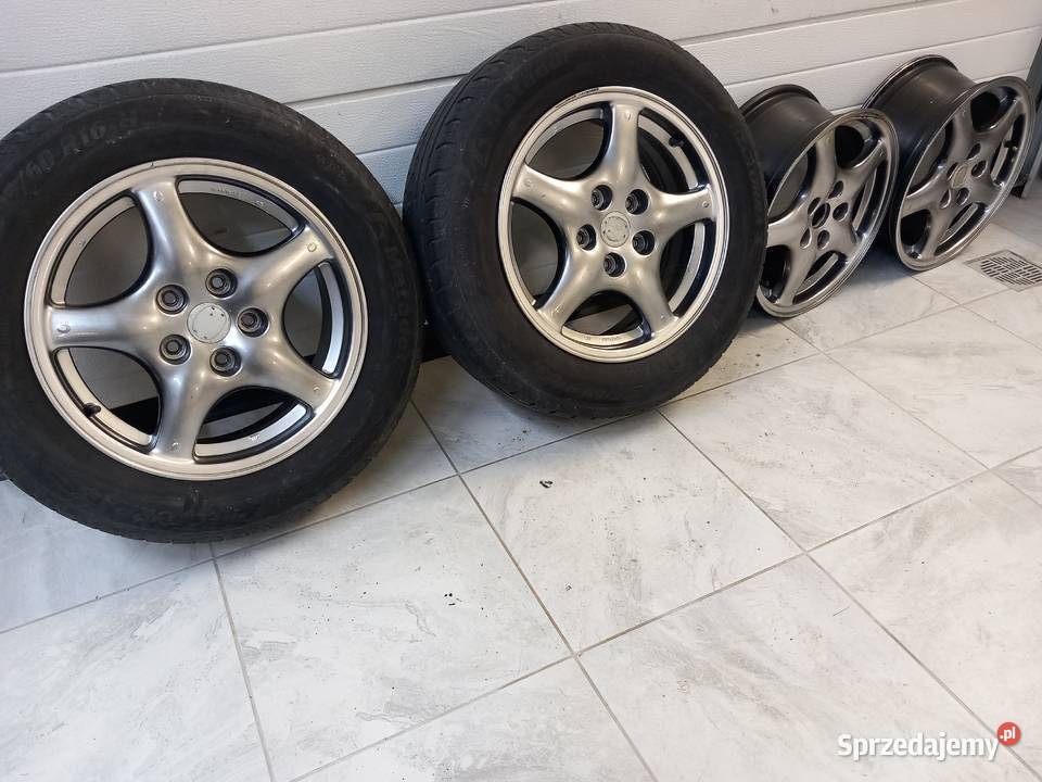 Alufelgi 16 5x1143 ET 45 szare Brzozów