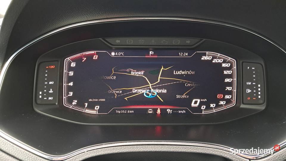 Seat Arona salon 15 TSI ASO BEZWYPADKOWY niebieski Arona Nałęczów