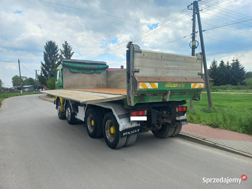 Renault Kerax 420 dci 8X4 Wywrotka 2x Hydroburta Motoryzacja