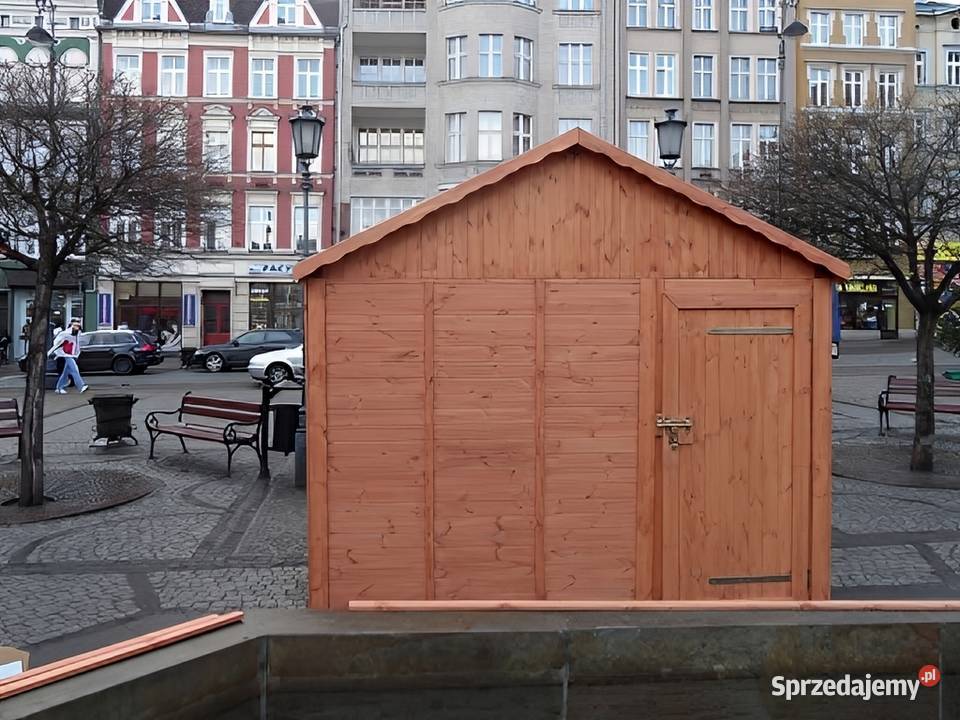 DOMEK HANDLOWY 1 DREWNIANY KIOSK SKLEPIK Domki narzędziowe Parzymiechy