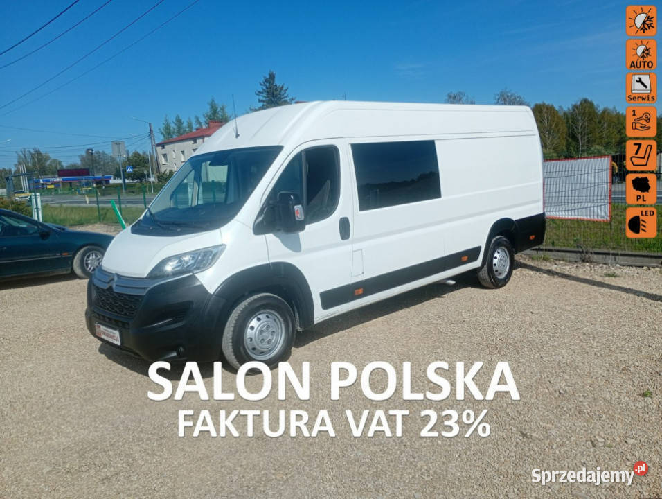 Citroen Jumper 7 osobowydokabrygadówka Chełm Śląski
