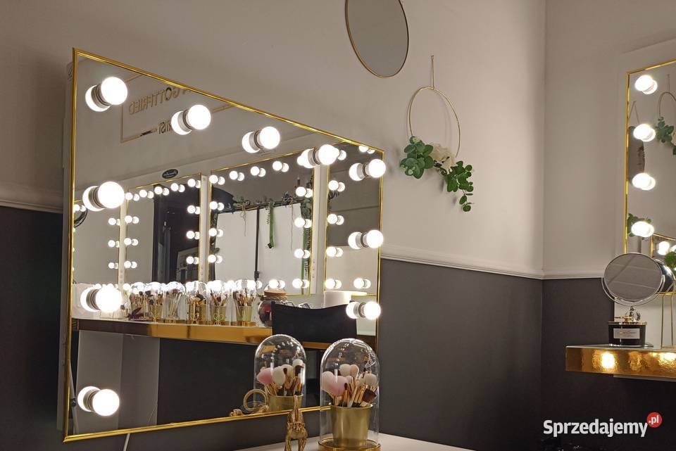 Lustro BEAUTY Tafla Złota ramka 9070 małopolskie Nowy Targ