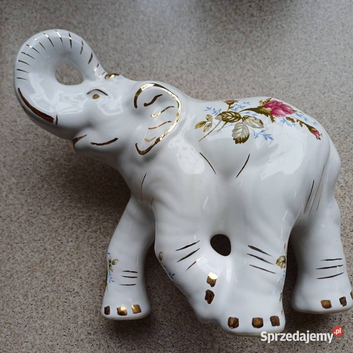 Słonik porcelanowy Chodzież Iwona Sieradz