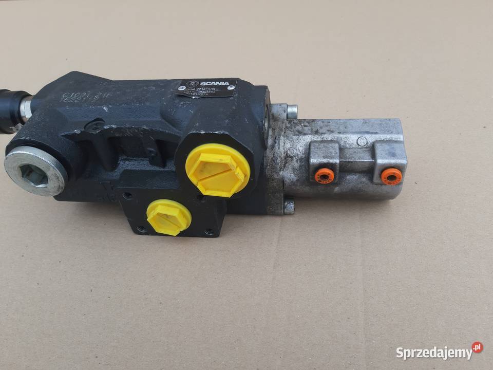 SCANIA HYDRAULIKA PRZYSTAWKA ZAWÓR ROZDZIELACZ lubuskie Trzciel