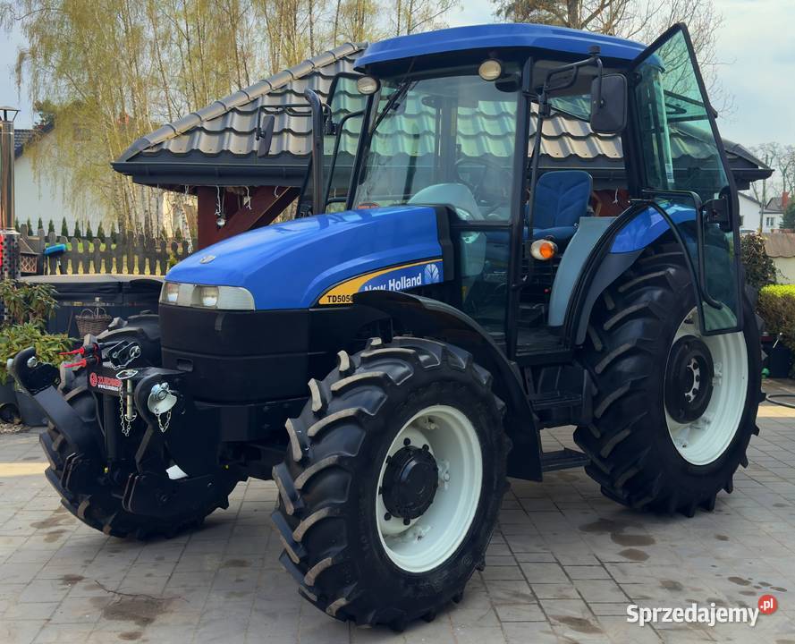 CIĄGNIK HOLLAND TD5050 TUZ2010R1włKrajowySTAN WOM 540/1000 obr. Łowicz
