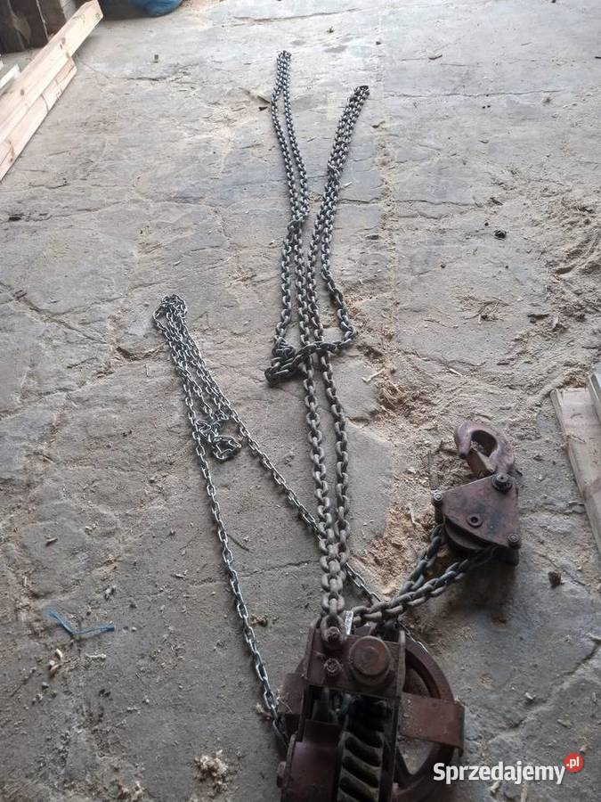 Wciągarka łańcuchowa lubelskie Lubartów sprzedam