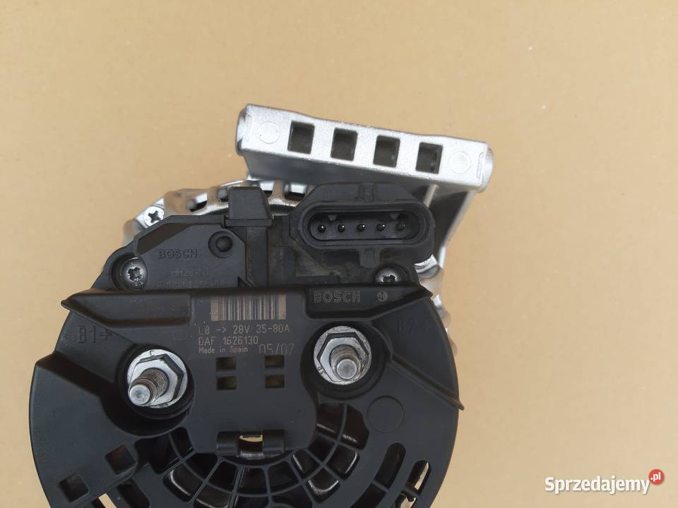 DAF XF CF ALTERNATOR 28V 80A BOSCH 1626130 Trzciel
