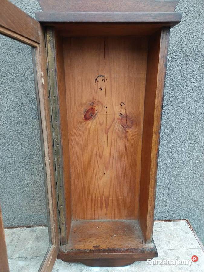 Szafka witrynka z obudowy starego przedwojennego pomorskie Tczew
