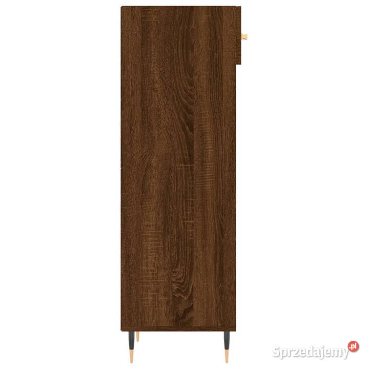 Szafka na buty brązowy dąb 30x35x105 WM829659 Warszawa