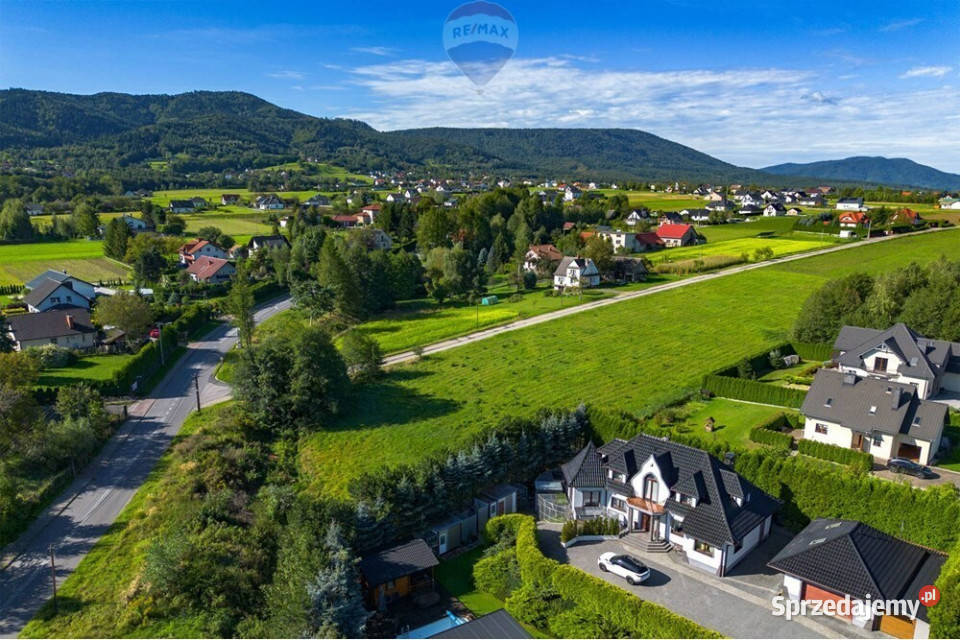 Działka 2676 m z mediami Roczyny