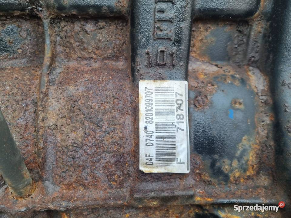 DÓŁ SILNIKA BLOK WAŁ TŁOKI Renault Clio III IV Rudka