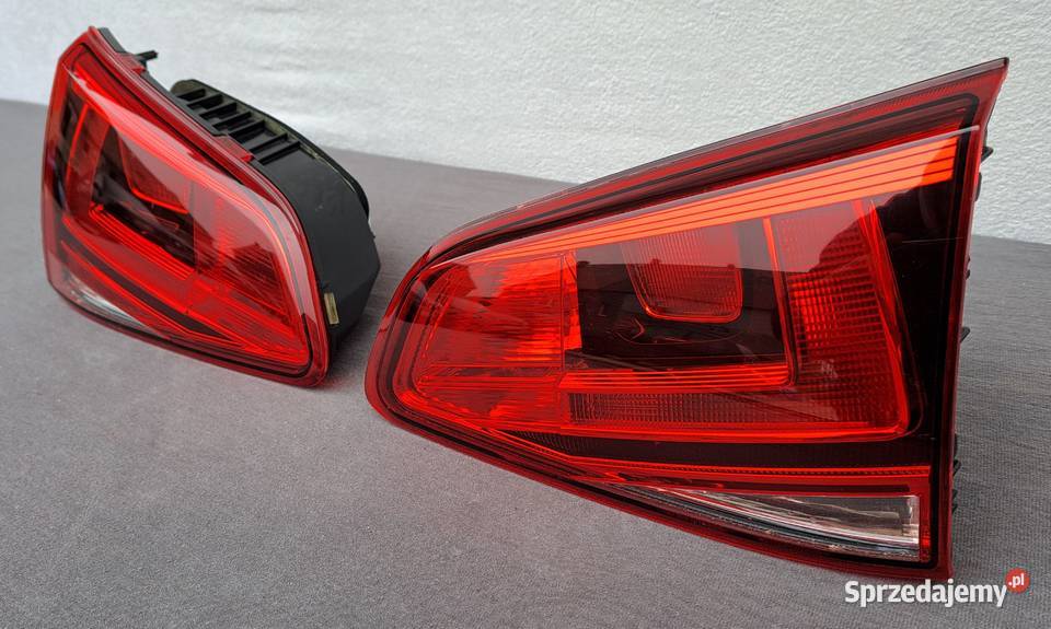 Lampy tył w klapę komplet VW Golf VII HB osobowe Mielęcin