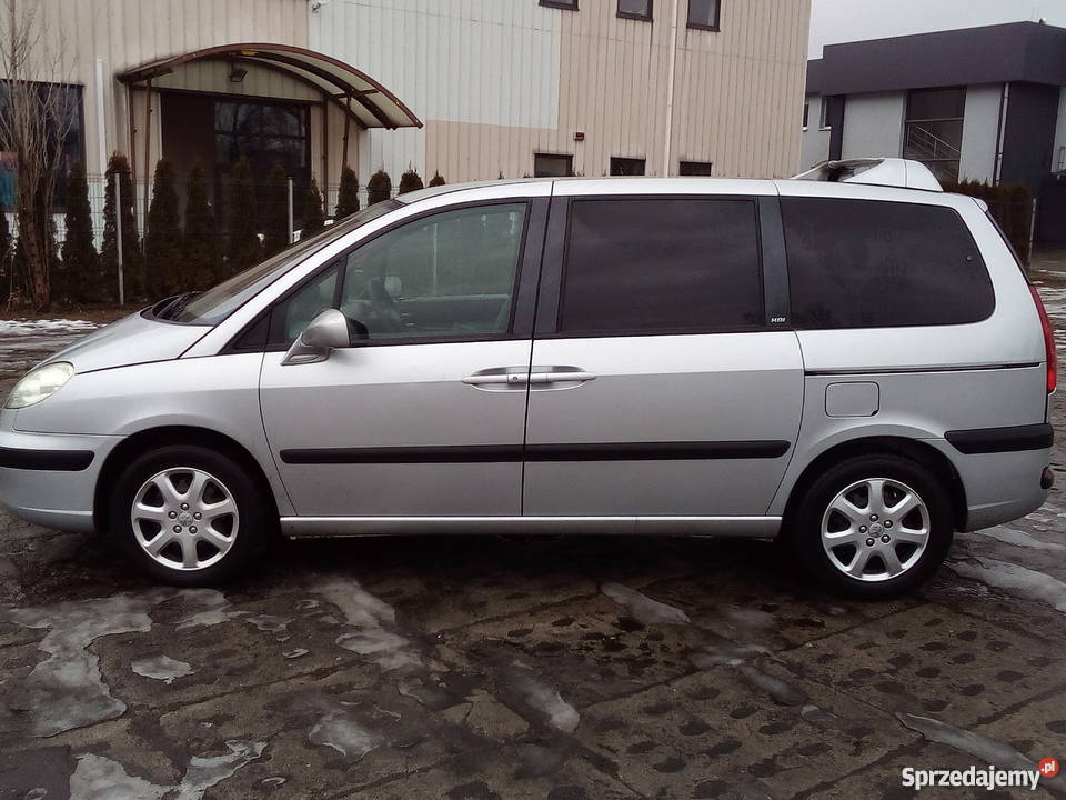 Peugeot 807 22 HDI Stan 8 osobowy hak Łódź sprzedam