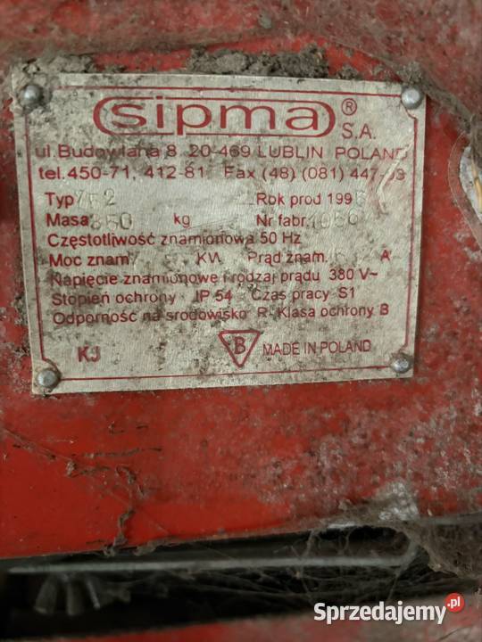 Gniotownik do zboża marki sipma Wierzejki