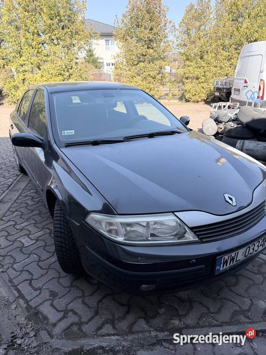 Renault laguna II 18 16V czarny Laguna mazowieckie sprzedam