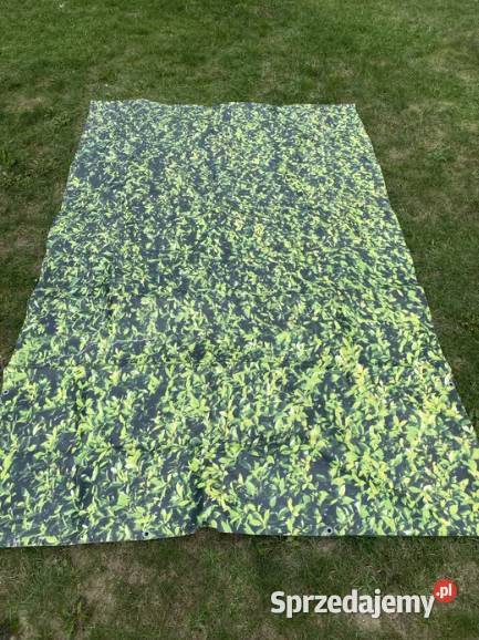 Plandekaosłona balkonowa imitacja zieleni