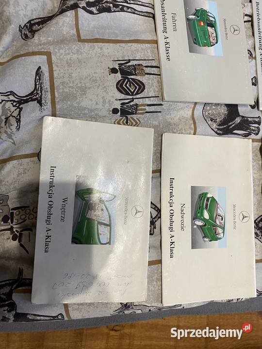 Instrukcja obsługi mercedes a klasa w168 Gdańsk