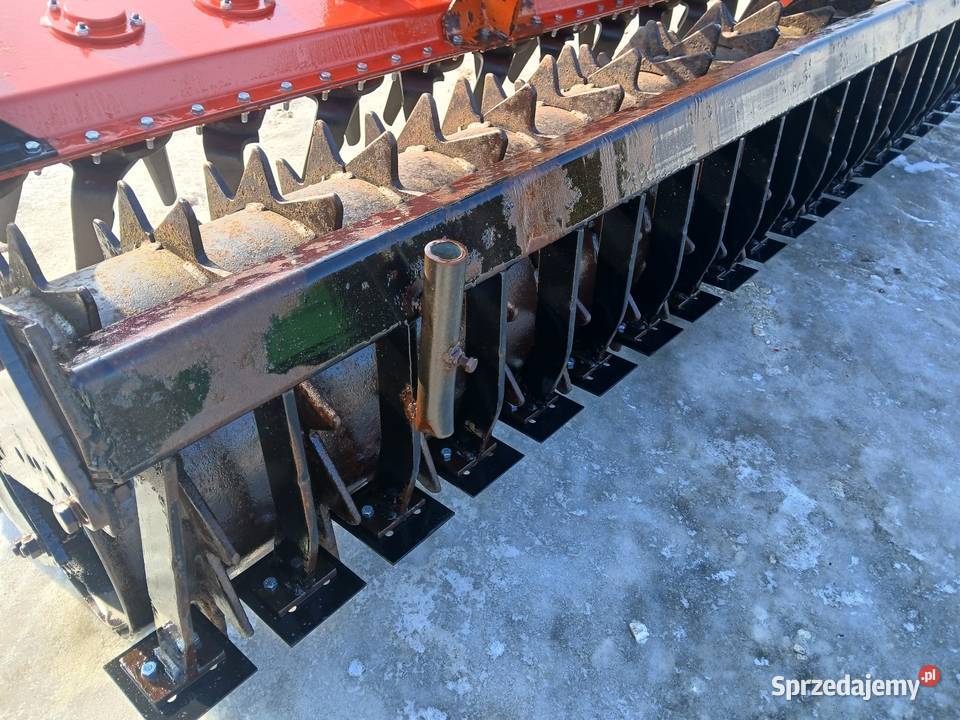 Zestaw uprawowo siewny Brona wirowa Mascho nieuszkodzony Nowy Korczyn