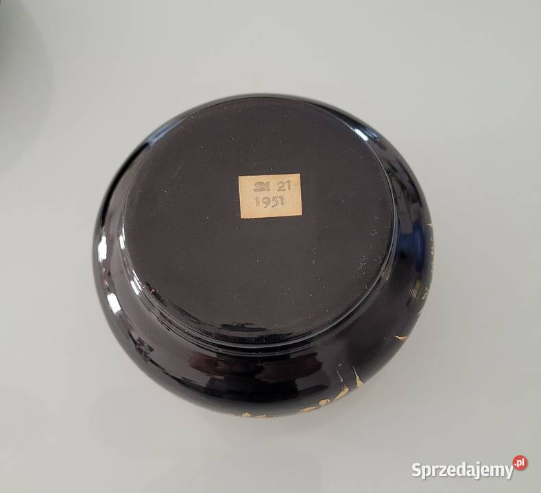 Stara SZKATUŁKA PUZDERKO drewno laka PRL 2 Poznań