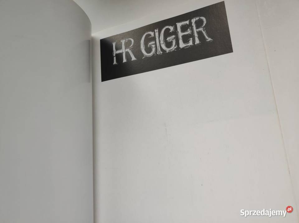 Taschen album HR Giger ARh Kielce