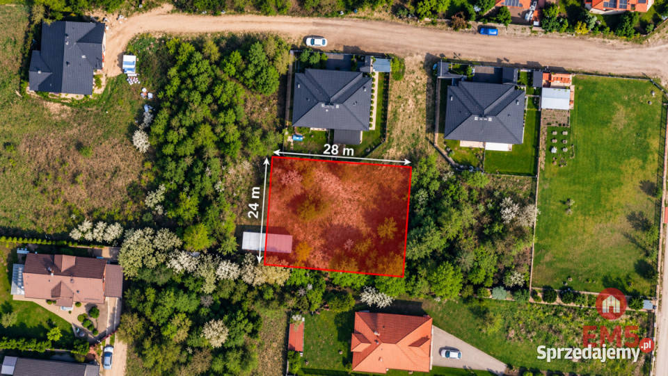 sprzedaży gruntu Białystok 668m2 668m2