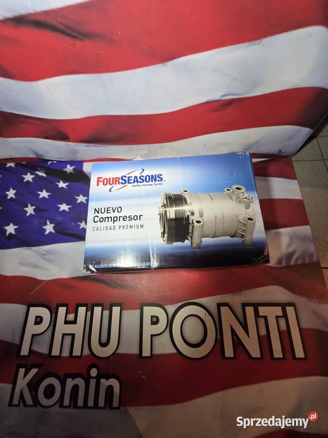 APRĘZARKA KLIMATYZACJI PONTIAC TRANS osobowe Kompresory klimatyzacji Części samochodowe Kawnice