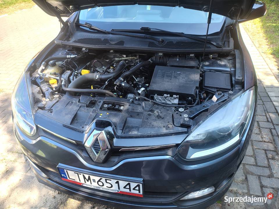 Renault Megane 2015 TomTom klimatyzacja zadbane benzyna Megane Majdan Górny