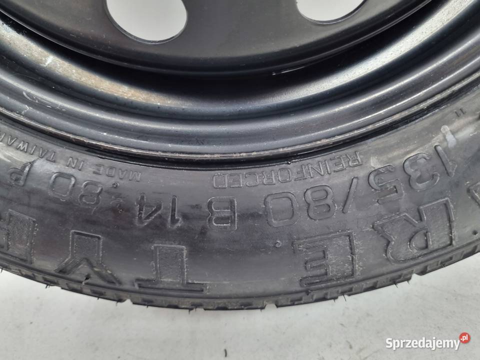 KOŁO DOJAZDOWE Lancia Fiat Panda 13580 B14 R14 Chełm sprzedam