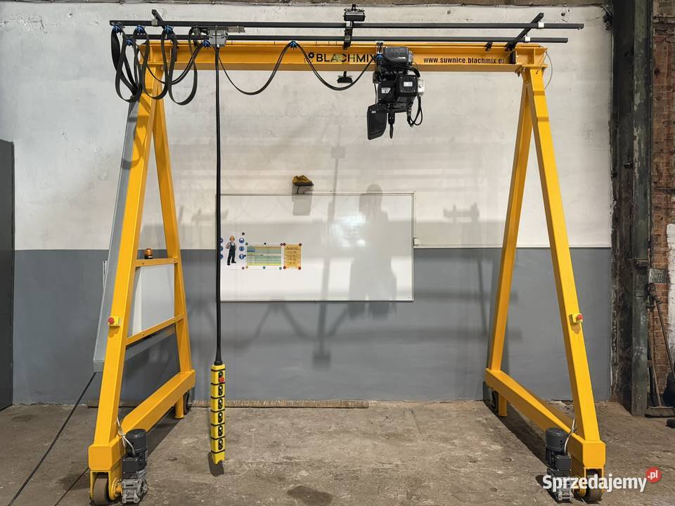 Suwnica bramowa udźwig 1000 1t wciągarka bramowa