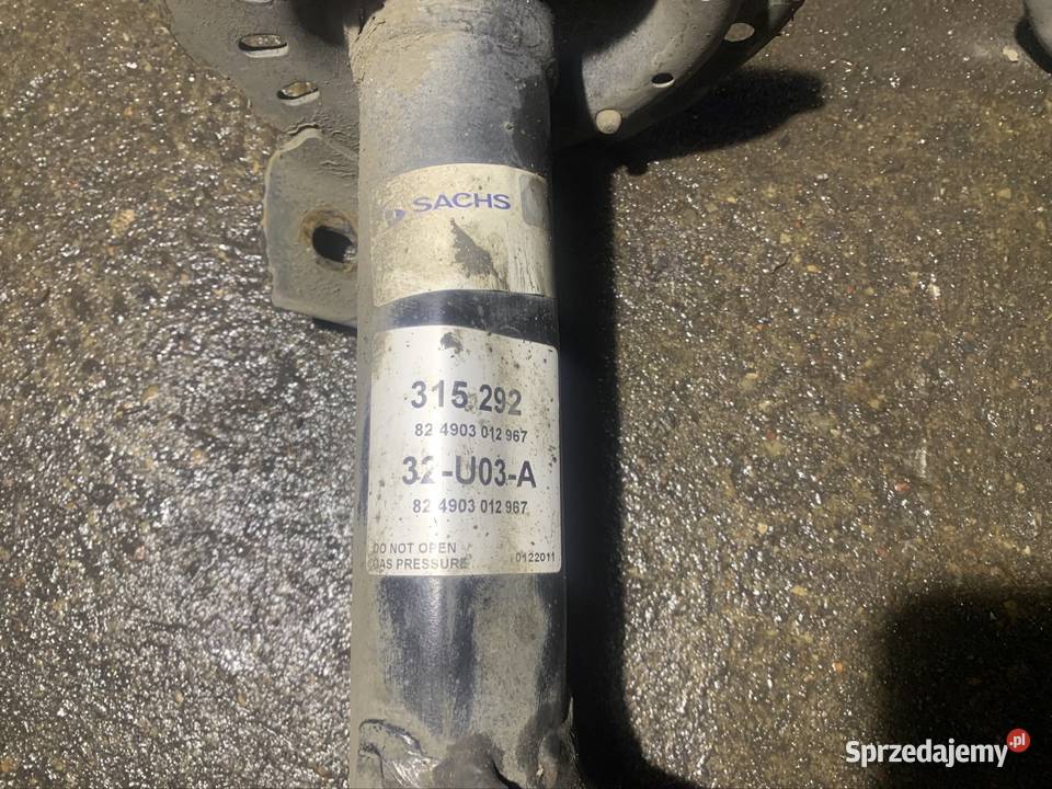 Amortyzator mcpherson lewy prawy Mercedes a w169 zachodniopomorskie Szczecin