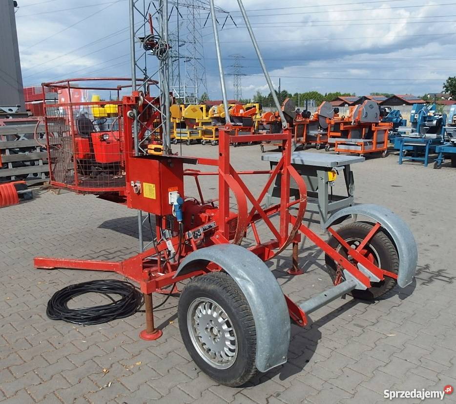 Wyciąg winda budowlana ALOYS ZEPPENFELD AZO LS Warszawa