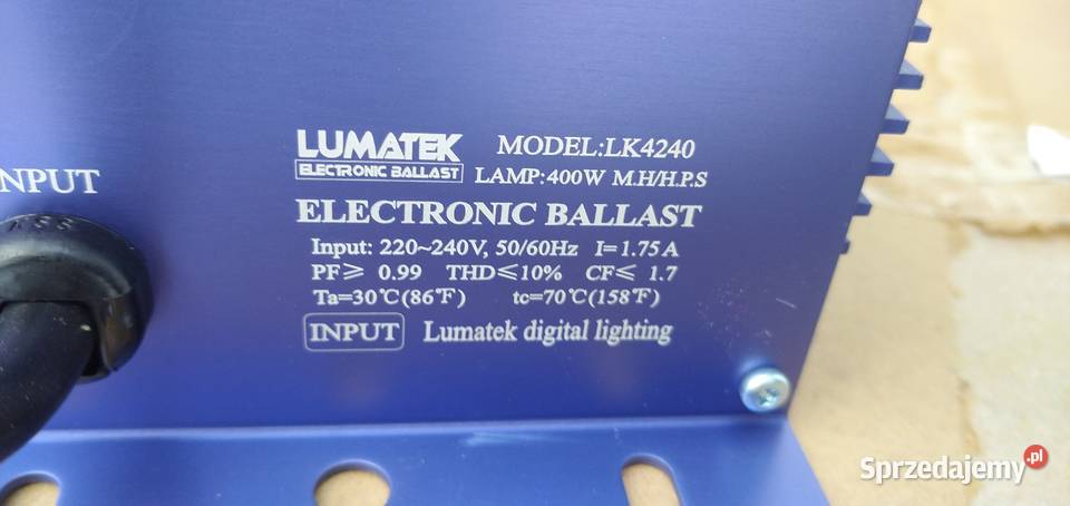 Lampa AdjustAWing 70x55 zasilacz LUMATEK LK Oświetlenie Łódź
