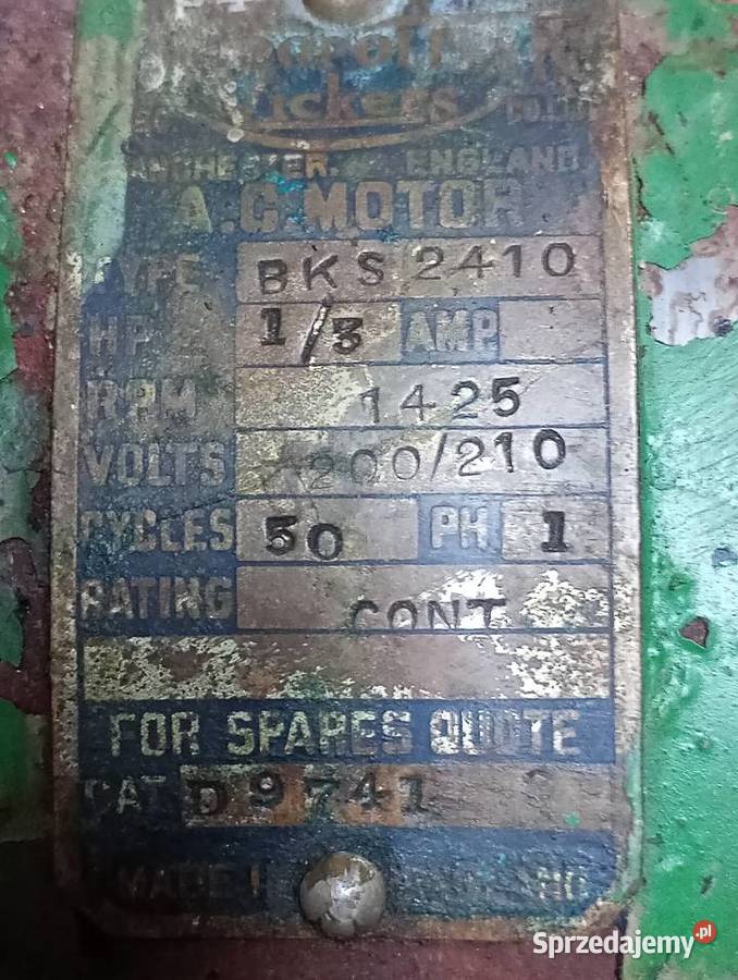 silnik elektryczny 230v