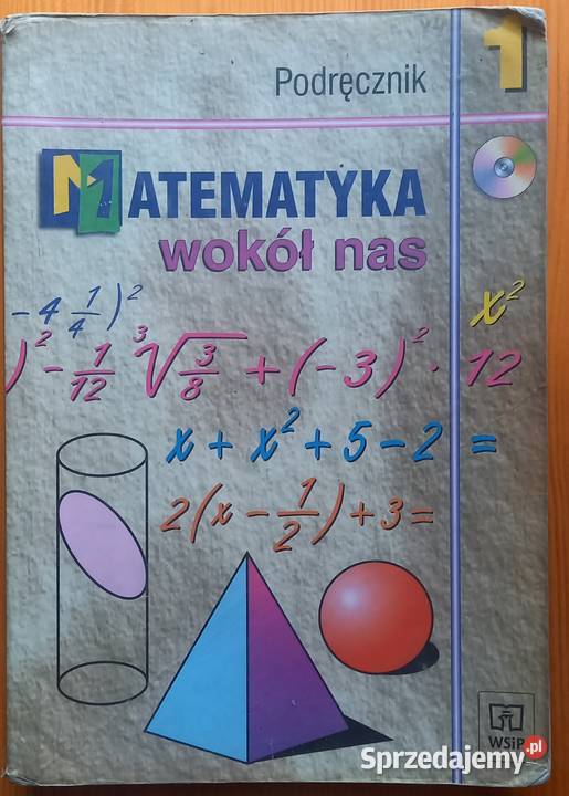 Matematyka podręcznik i zbiór zdań kl 1 Małkinia Górna