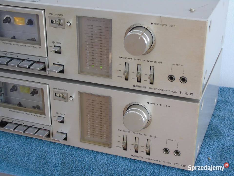2 Magnetofony Sony TCU30 Vintage WYSYŁKA Jasło