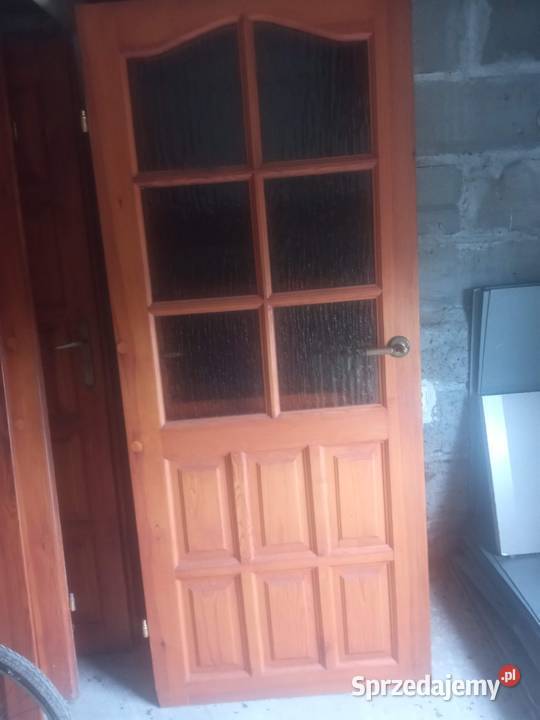Sprzedam drzwi wewnętrzne drewniane małopolskie