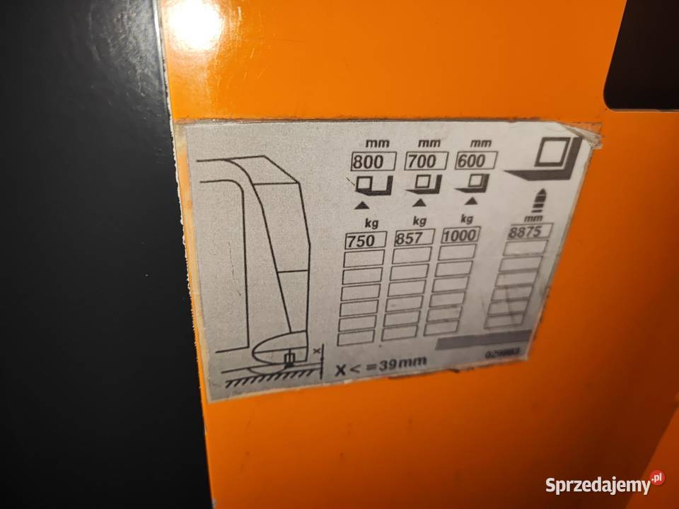 Wózek widłowy STIHL wysokiego składowania Suwałki