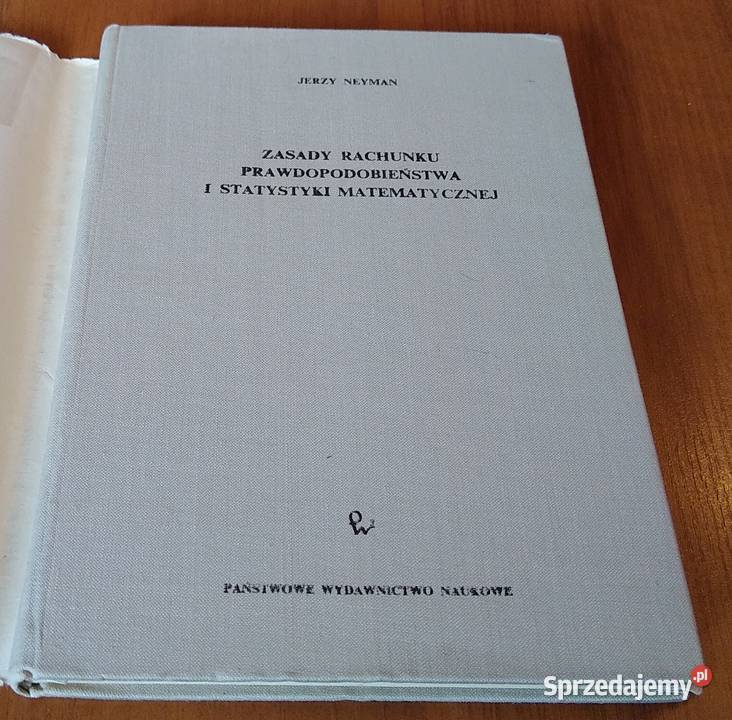 Zasady rachunku prawdopodobieństwa i statystyki Książki naukowe i popularnonaukowe Gdańsk