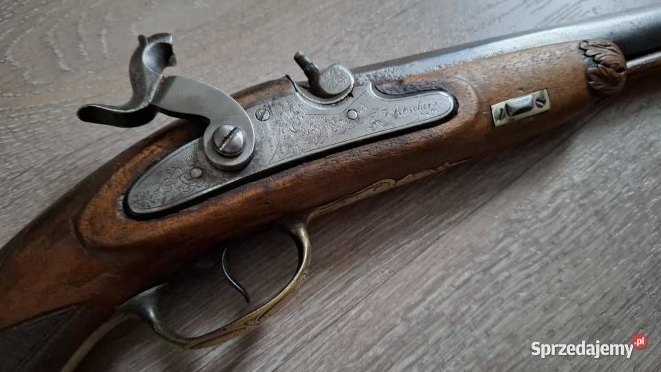 Pistolet czarnoprochowy xix wiek Cieszyn