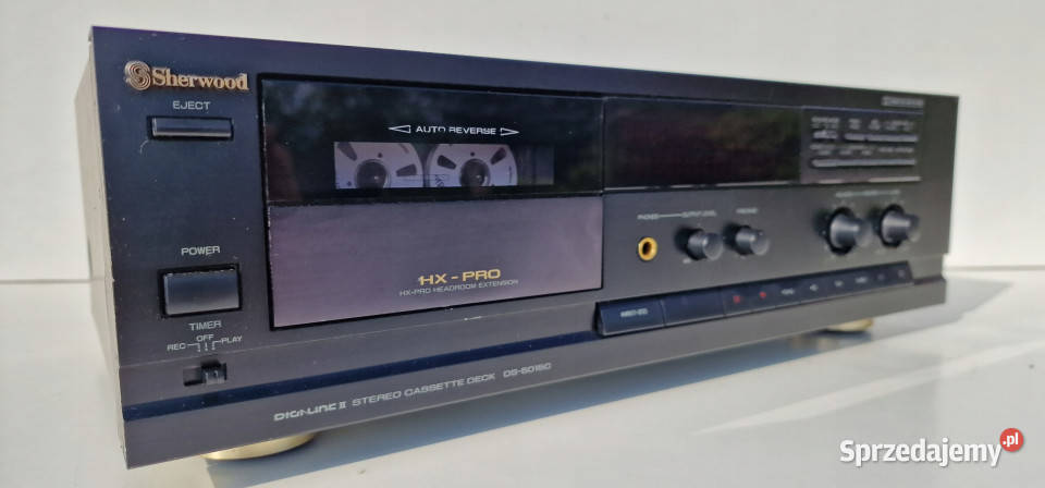 Magnetofon Sherwood DS5015C Stereo Cassette Deck Międzychód sprzedam