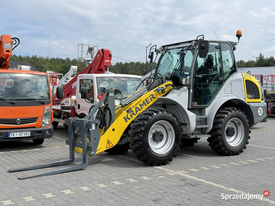 średnia kołowa Kramer 8115 35214S Wheel Loader 1200h Koparko ładowarki Widełki