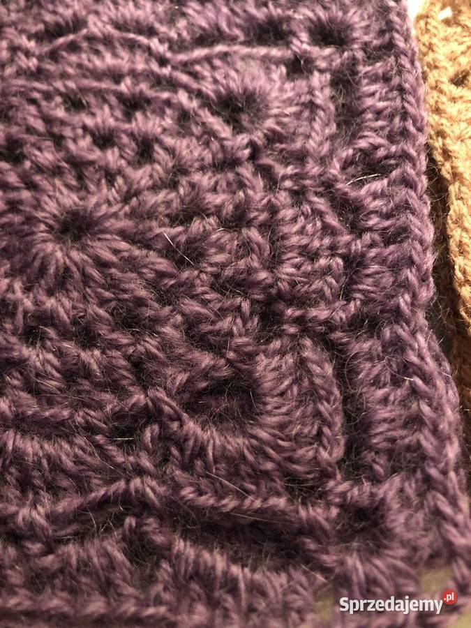 Kwadrat babuni na pledy poduszki narzuty Zegrze sprzedam